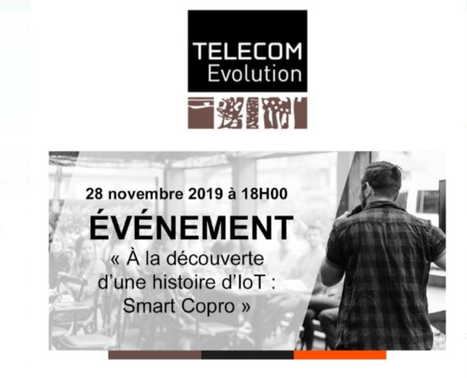 Conférence de Smart Copro à l Institut Mines Telecom Evolution